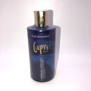 *NEW* Pure Romance Skinny Dip Capri Dream Shower Gel & Bubble Bath 8oz Agave